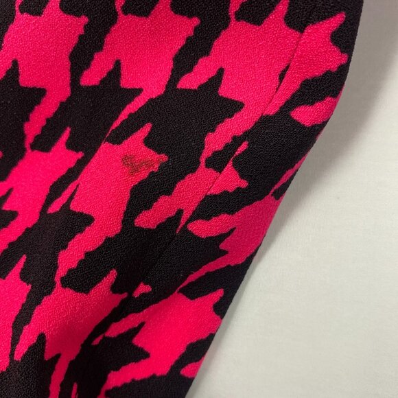 Alice + Olivia Houndstooth Bootcut Pants *NO SIZE TAG* - Picture 12 of 15